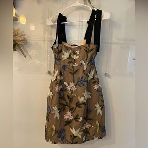 NWT endless rose floral black cocktail dress